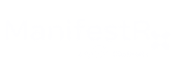 manifestRx a Revive Health co logo white